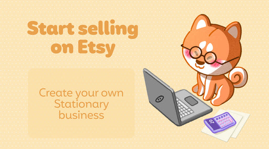 Start selling on Etsy and create your own Stationary business