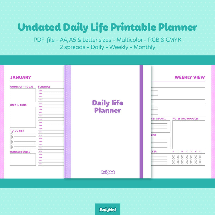 Printable Planners