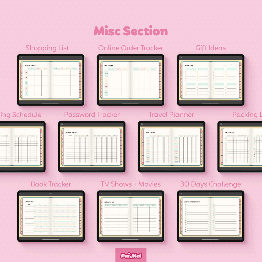 2025  Digital Planner