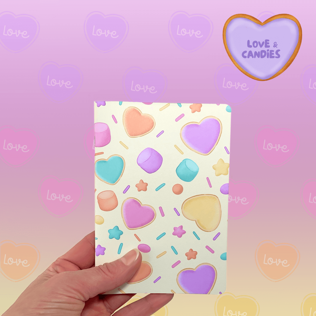 Cuaderno Tapa Blanda Love & Candies